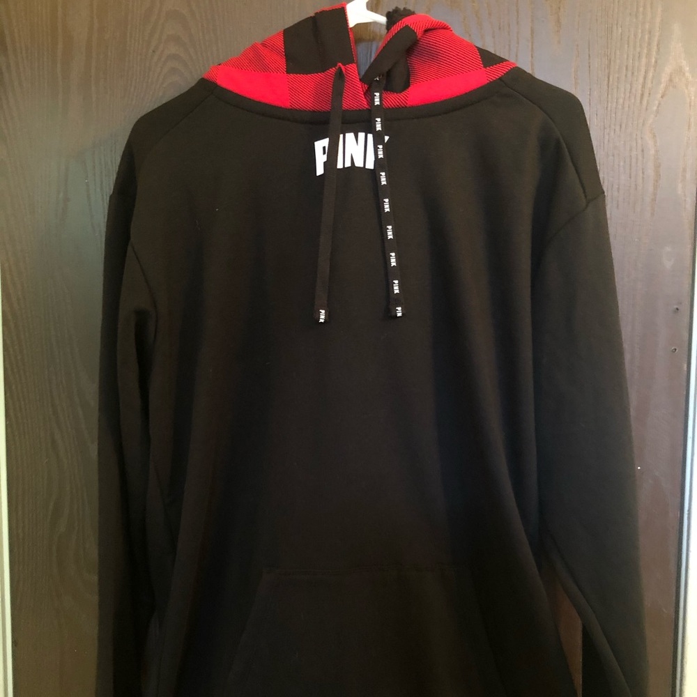 Pink hoodie